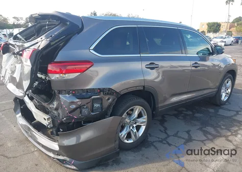 2017 Toyota Highlander Limited from USA, damaged, VIN 5TDYZRFH2HS226432